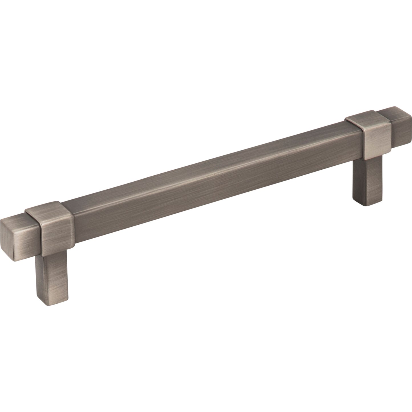 Jeffrey Alexander 293-128 Zane 128 mm Center-to-Center Square Zane Cabinet Pull