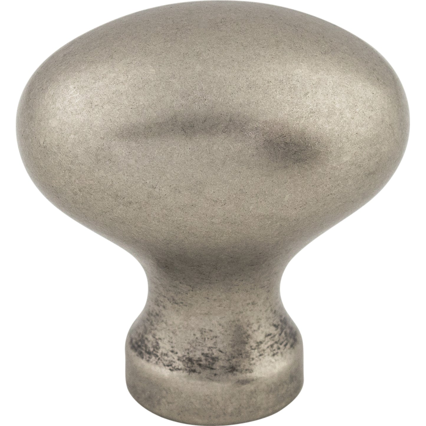 Top Knobs M202 Egg Knob 1 1/4 Inch Pewter Antique