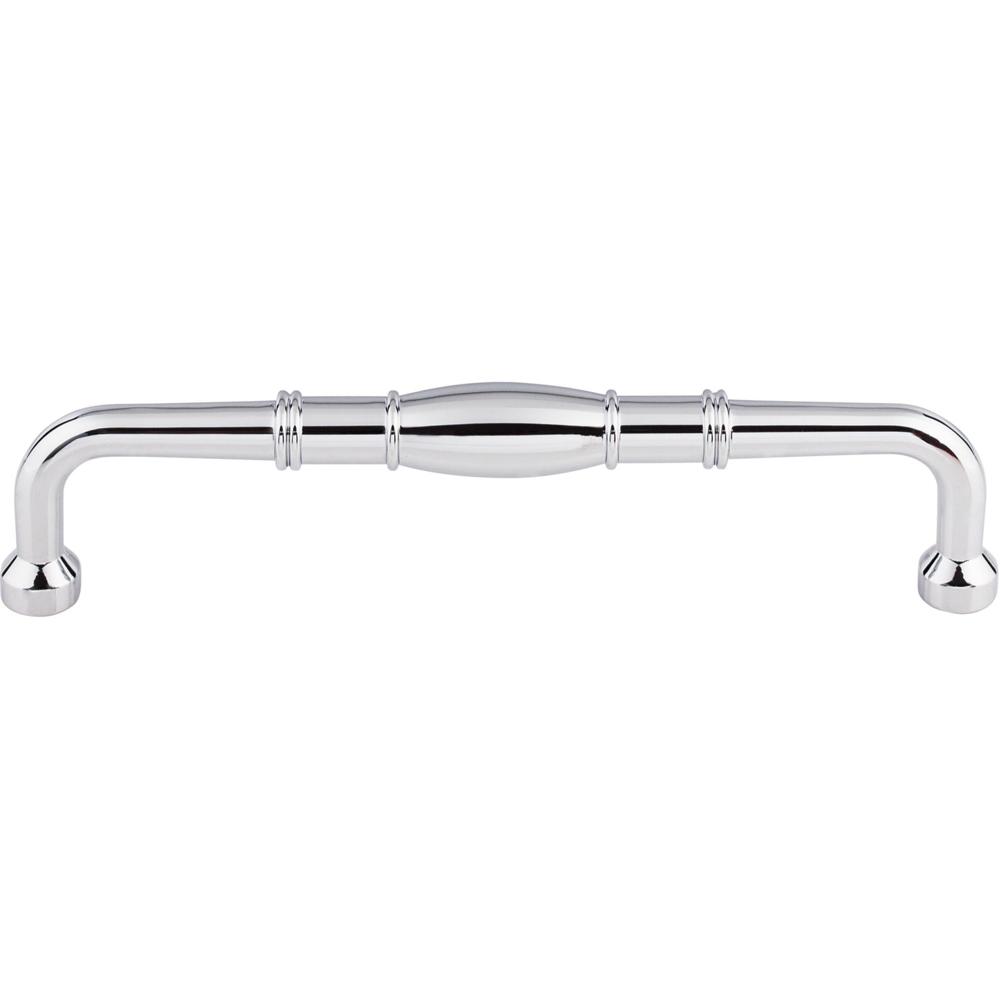 Top Knobs M839-7 Normandy D Pull 7 Inch (c-c) Polished Chrome