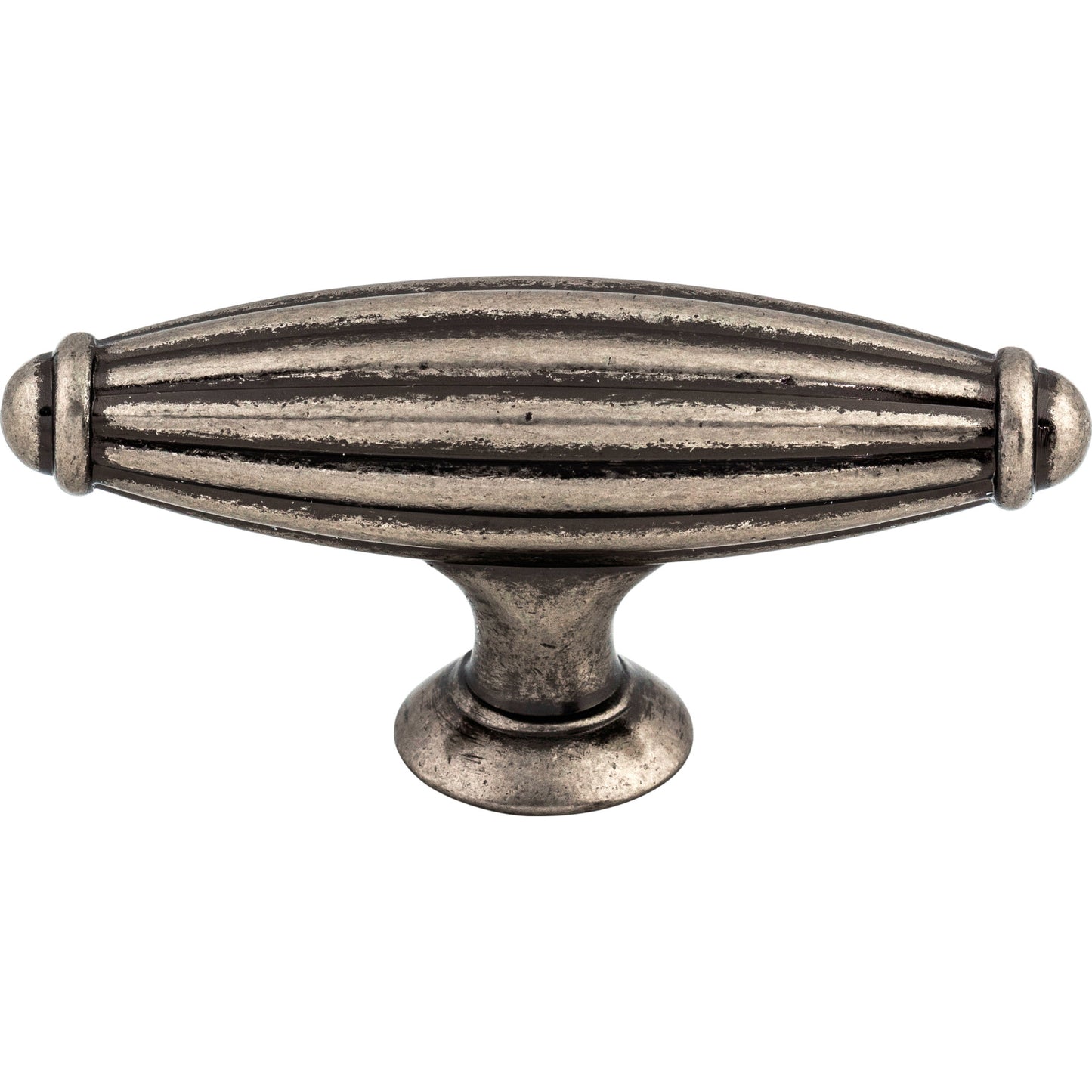 Top Knobs M148 Tuscany T-Handle 2 5/8 Inch Pewter Antique