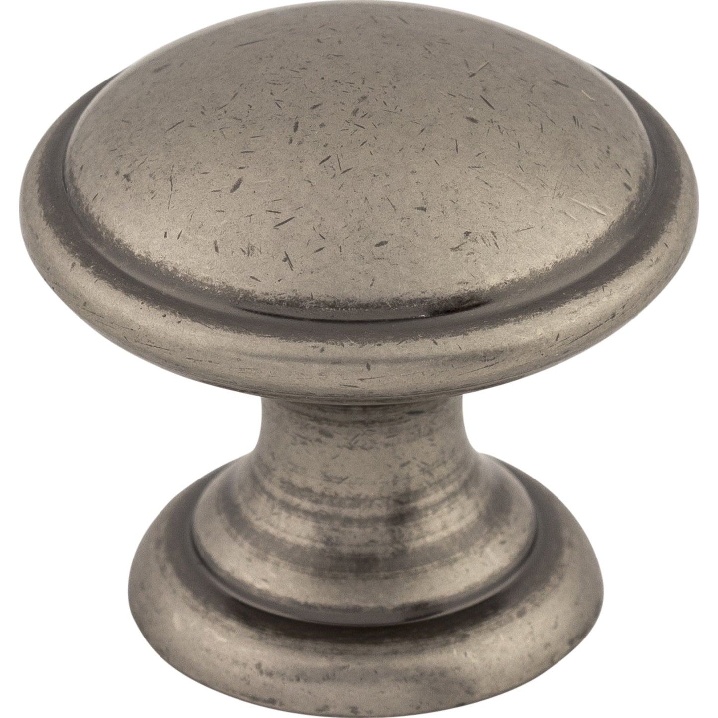Top Knobs M1226 Rounded Knob 1 1/4 Inch Pewter Antique