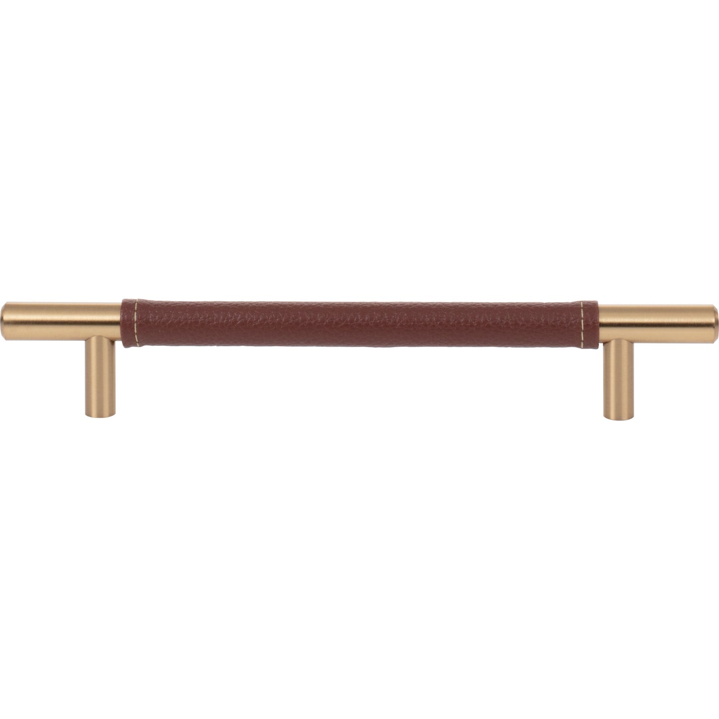 Atlas 281-OW Zanzibar Brown Leather Pull 6 5/16 Inch (c-c)