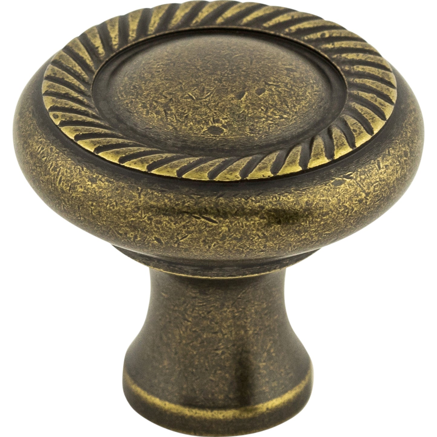 Top Knobs M330 Swirl Cut Knob 1 1/4 Inch German Bronze