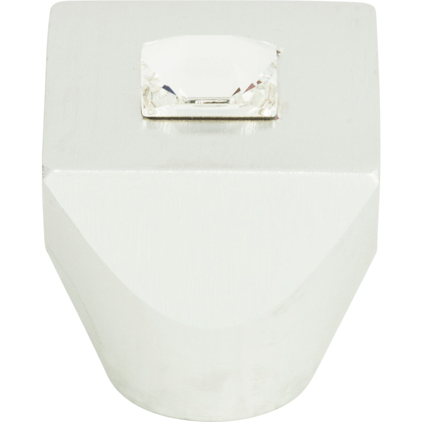 Atlas 3195 Crystal Square Knob 1 Inch