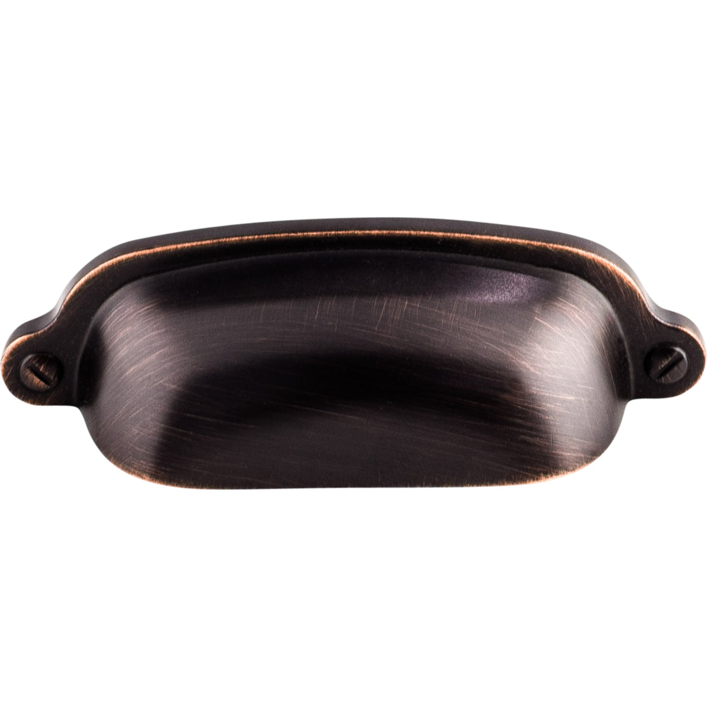 Top Knobs M1910 Charlotte Cup Pull 2 9/16 Inch (c-c) Tuscan Bronze