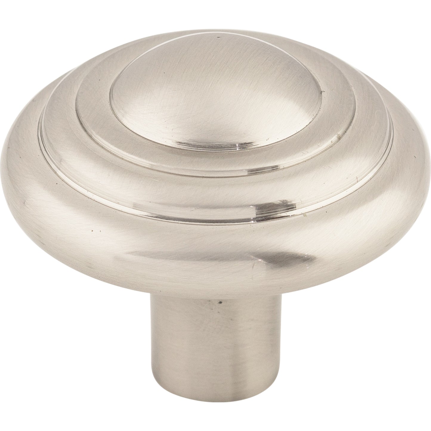 Top Knobs M2035 Aspen II Button Knob 1 3/4 Inch Brushed Satin Nickel