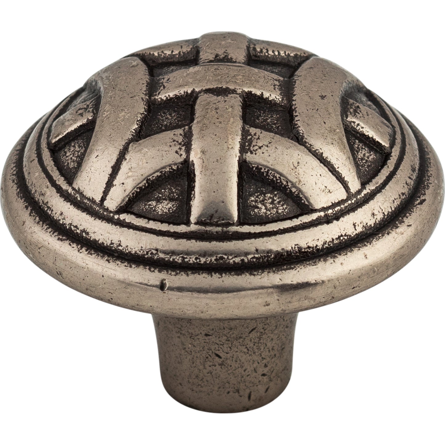 Top Knobs M158 Celtic Large Knob 1 1/4 Inch Pewter Antique