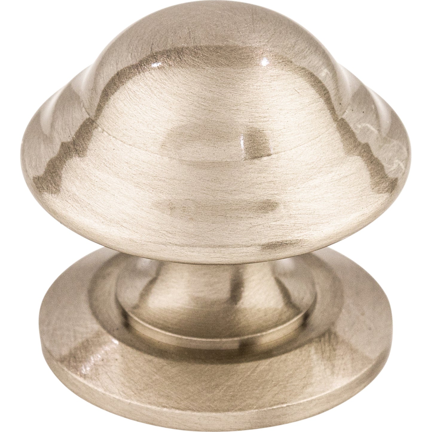 Top Knobs M1323 Empress Knob 1 3/8 Inch Brushed Satin Nickel