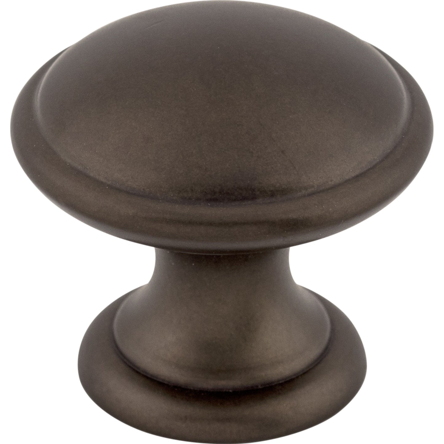 Top Knobs M1224 Rounded Knob 1 1/4 Inch Oil Rubbed Bronze