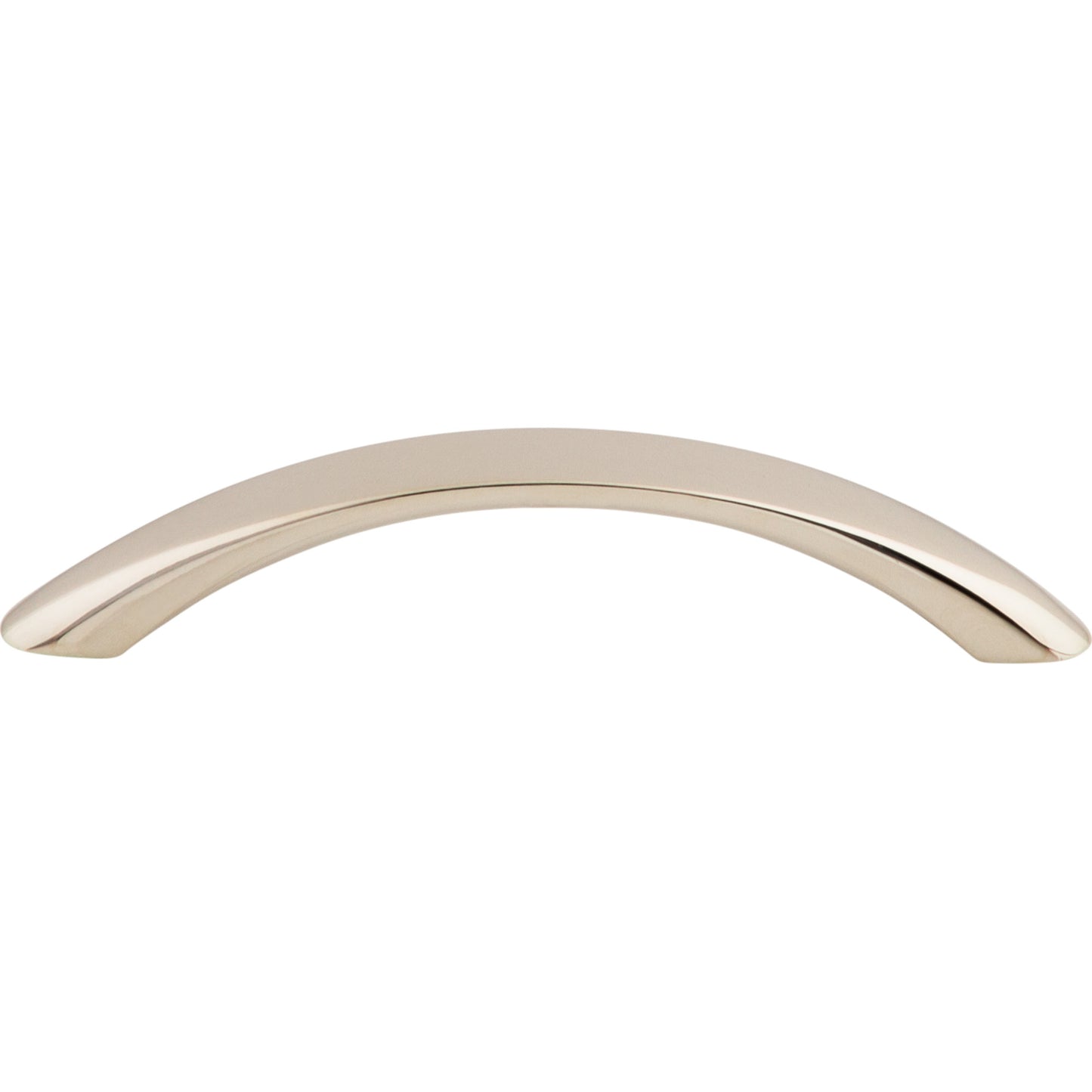 Top Knobs M1330 Nouveau Bow Pull 3 3/4 Inch (c-c) Polished Nickel