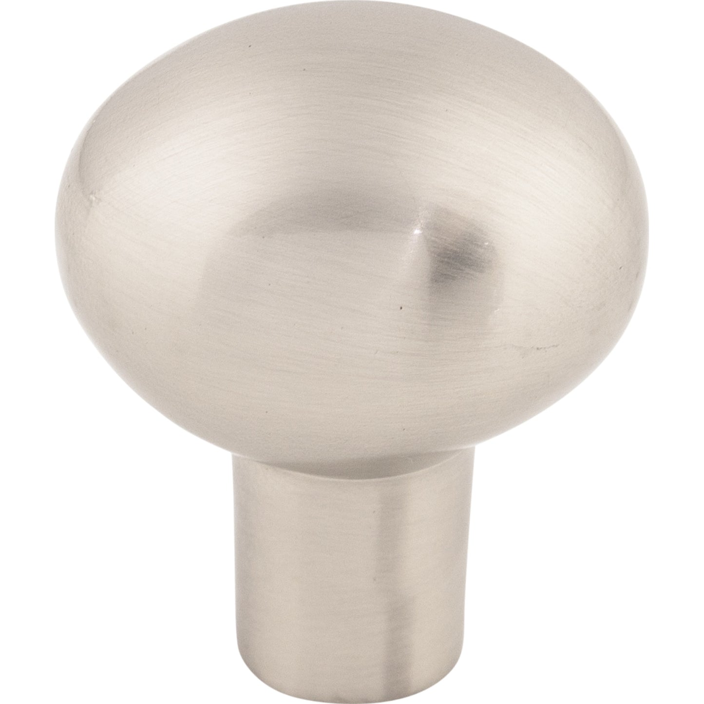 Top Knobs M2065 Aspen II Small Egg Knob 1 3/16 Inch Brushed Satin Nickel