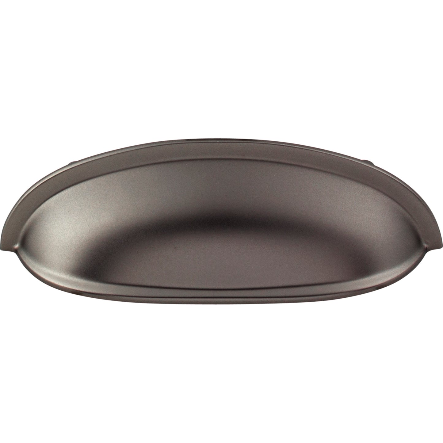 Top Knobs M2192 Somerset Cup Pull 3 Inch (c-c) Ash Gray