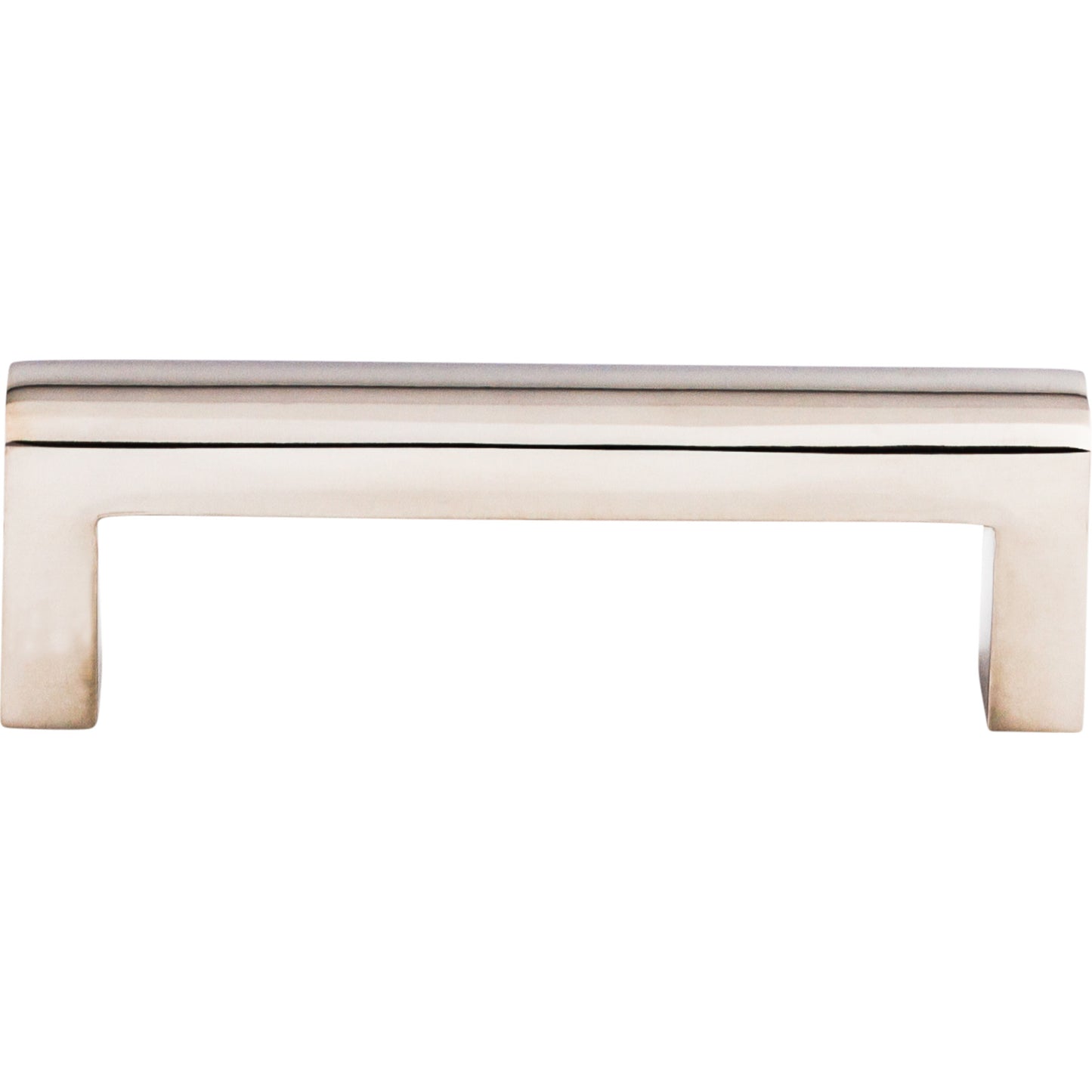 Top Knobs SS87 Ashmore Pull 3 3/4 Inch (c-c) Polished Stainless Steel