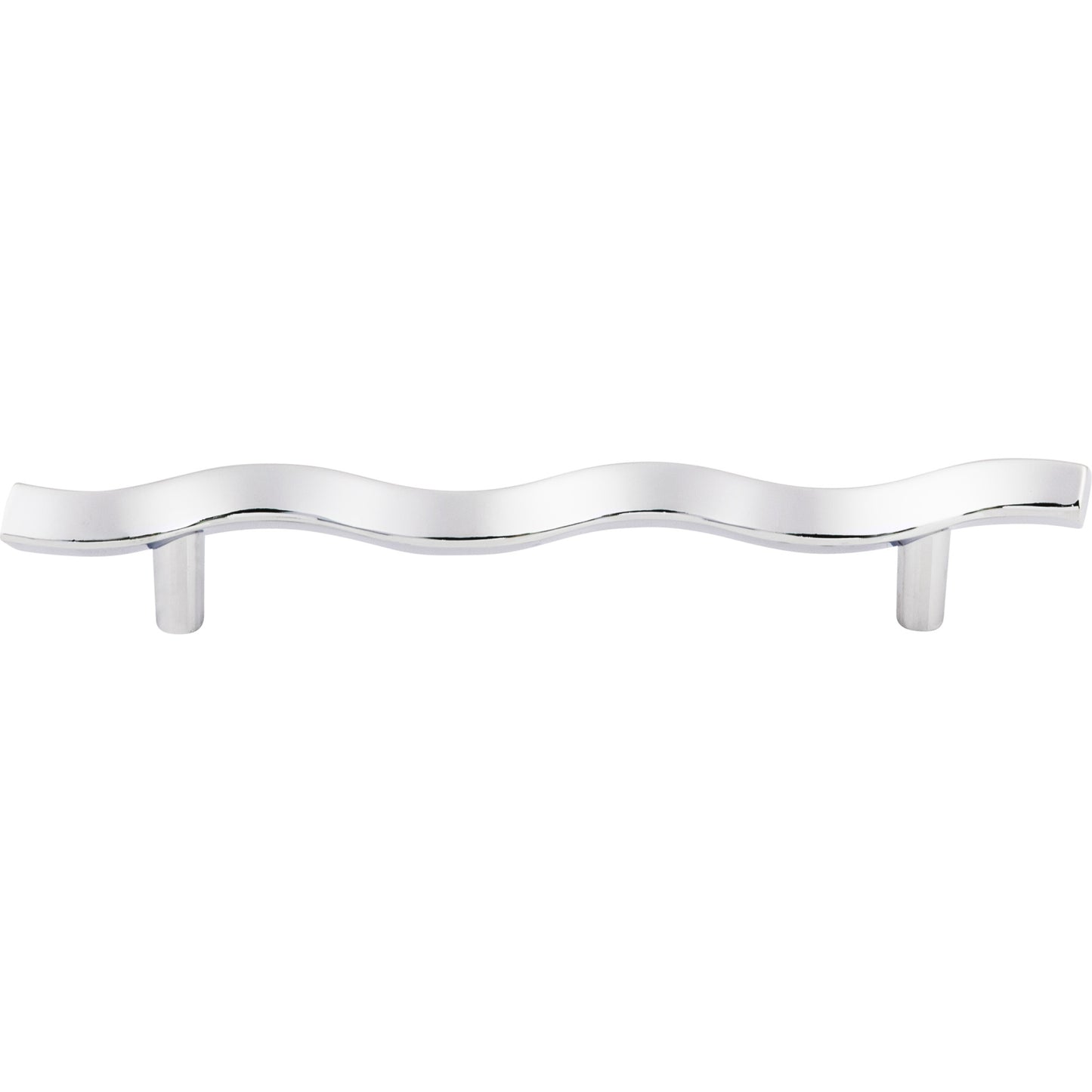Top Knobs M418 Wave Pull 5 1/16 Inch (c-c) Polished Chrome