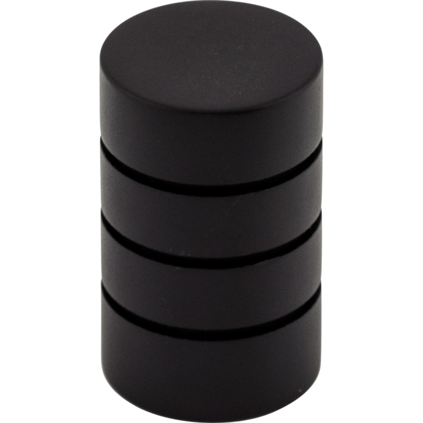 Top Knobs M578 Stacked Knob 5/8 Inch Flat Black