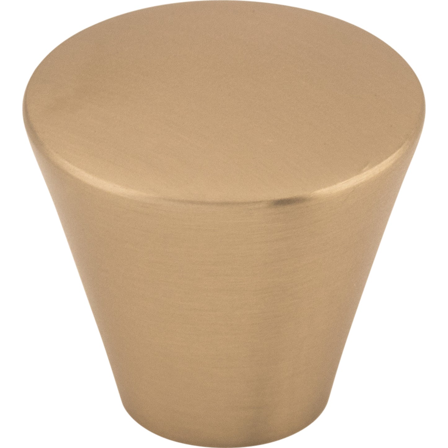 Top Knobs M1677 Cone Knob 1 1/16 Inch Brushed Bronze