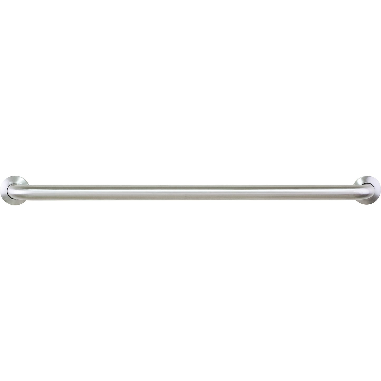 Elements GRAB Grab Bar Collection Grab Bar. 1-1/2" Diameter, 18/8 Stainless Steel, 3" Base Diameter, 1-1/2" wall clearance. Concealed Mount. For persons up to 500 lb Installation Hardware and Instructions Included. Meets ADA requirements