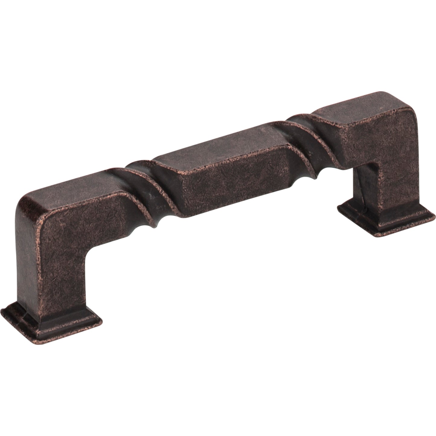 Jeffrey Alexander 602-96 Tahoe 96 mm Center-to-Center Rustic Twist Tahoe Cabinet Pull