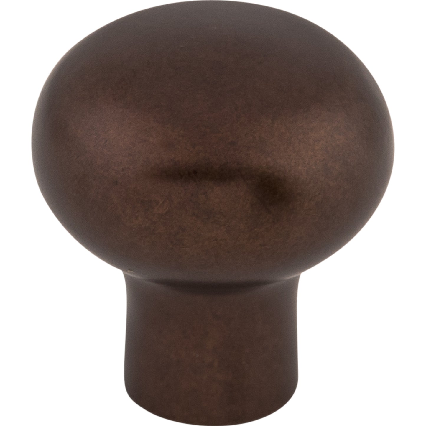 Top Knobs M1548 Aspen Round Knob 7/8 Inch Mahogany Bronze