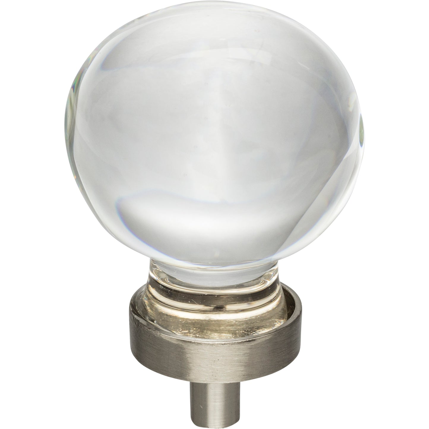 Jeffrey Alexander G130L Harlow 1-3/8" Diameter Sphere Glass Harlow Cabinet Knob