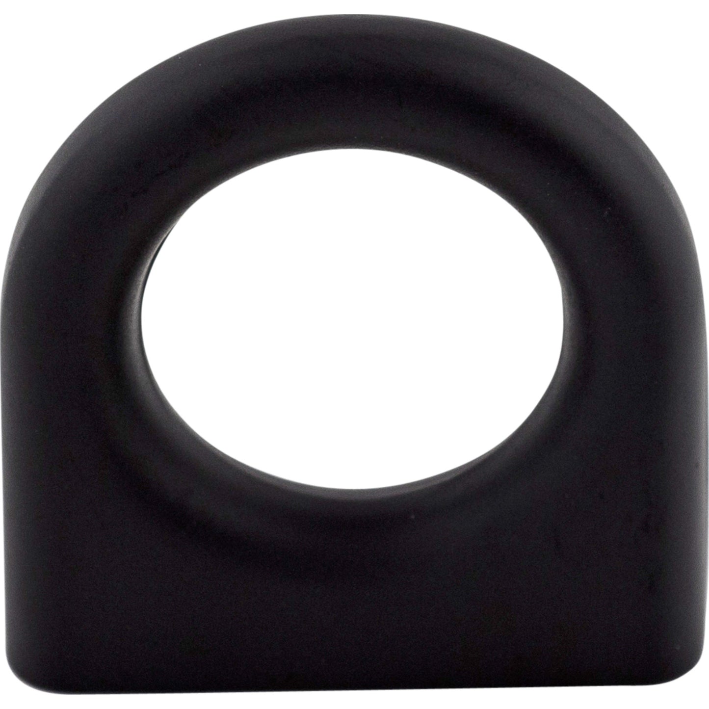 Top Knobs M560 Ring Pull 5/8 Inch (c-c) Flat Black