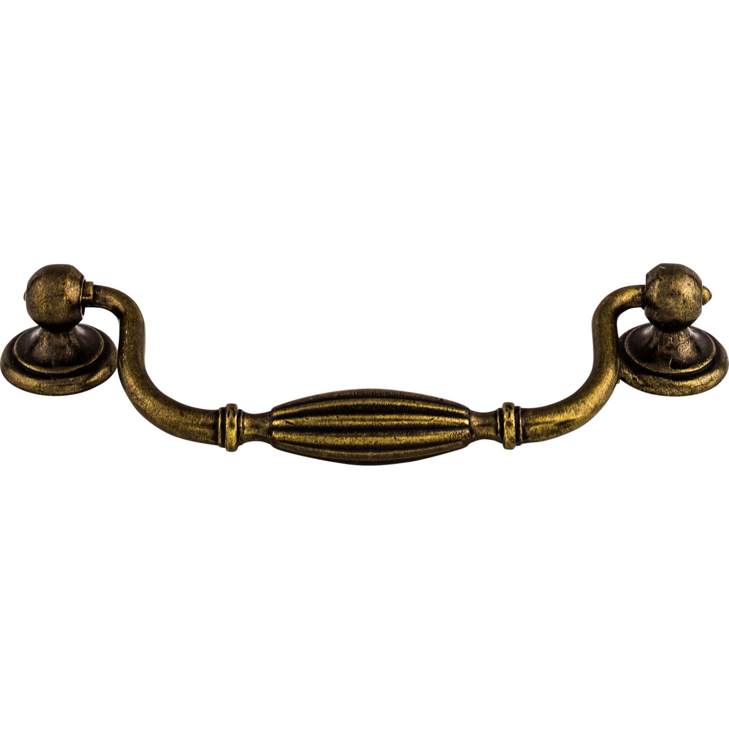 Top Knobs M135 Tuscany Drop Pull 5 1/16 Inch (c-c) German Bronze