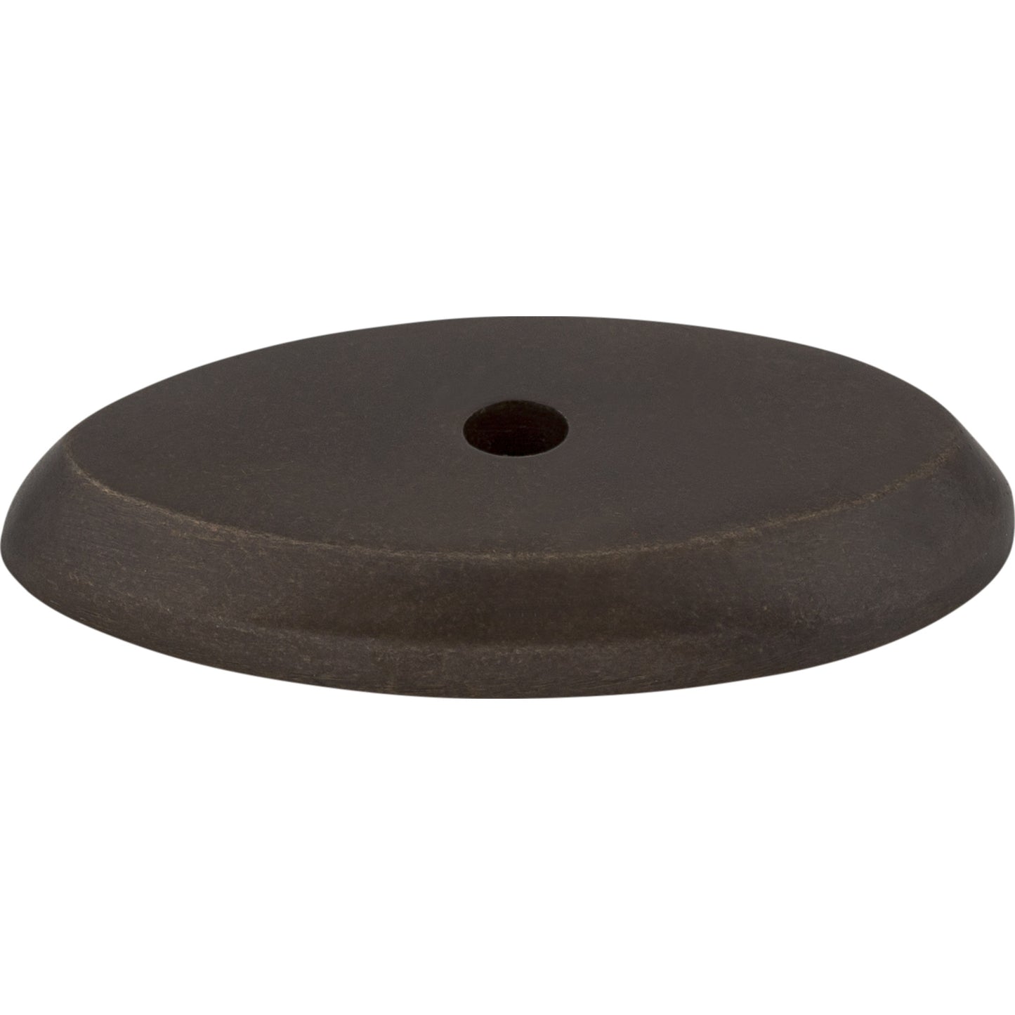 Top Knobs M1437 Aspen Oval Backplate 1 1/2 Inch Medium Bronze