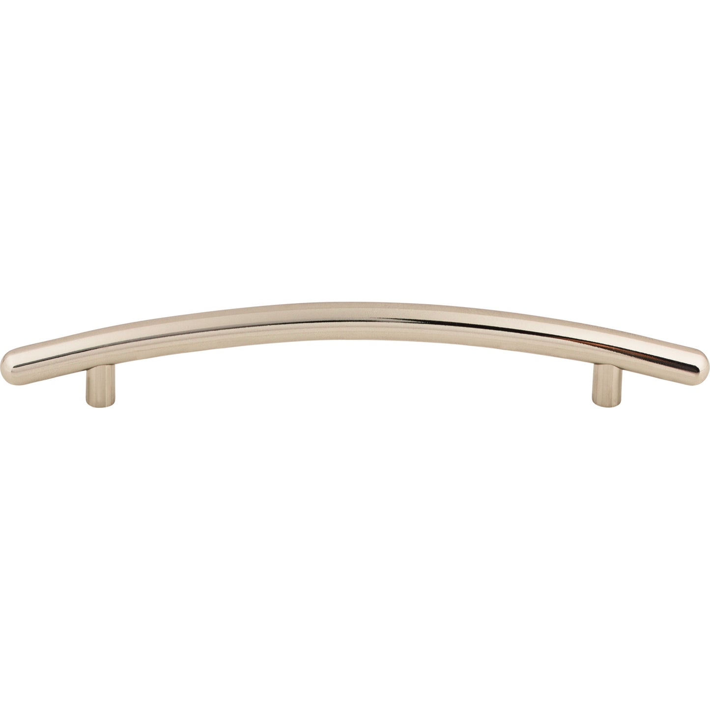 Top Knobs M1952 Curved Bar Pull 6 5/16 Inch (c-c) Polished Nickel