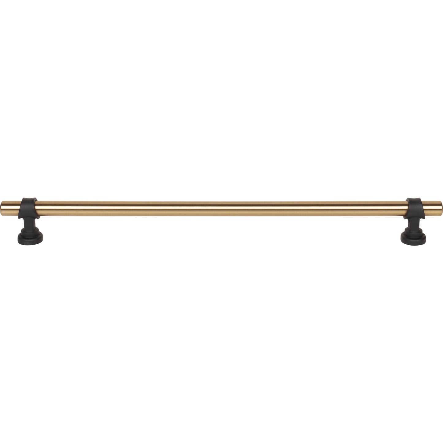 Top Knobs M2765 Bit Pull 12 Inch (c-c) Honey Bronze and Flat Black