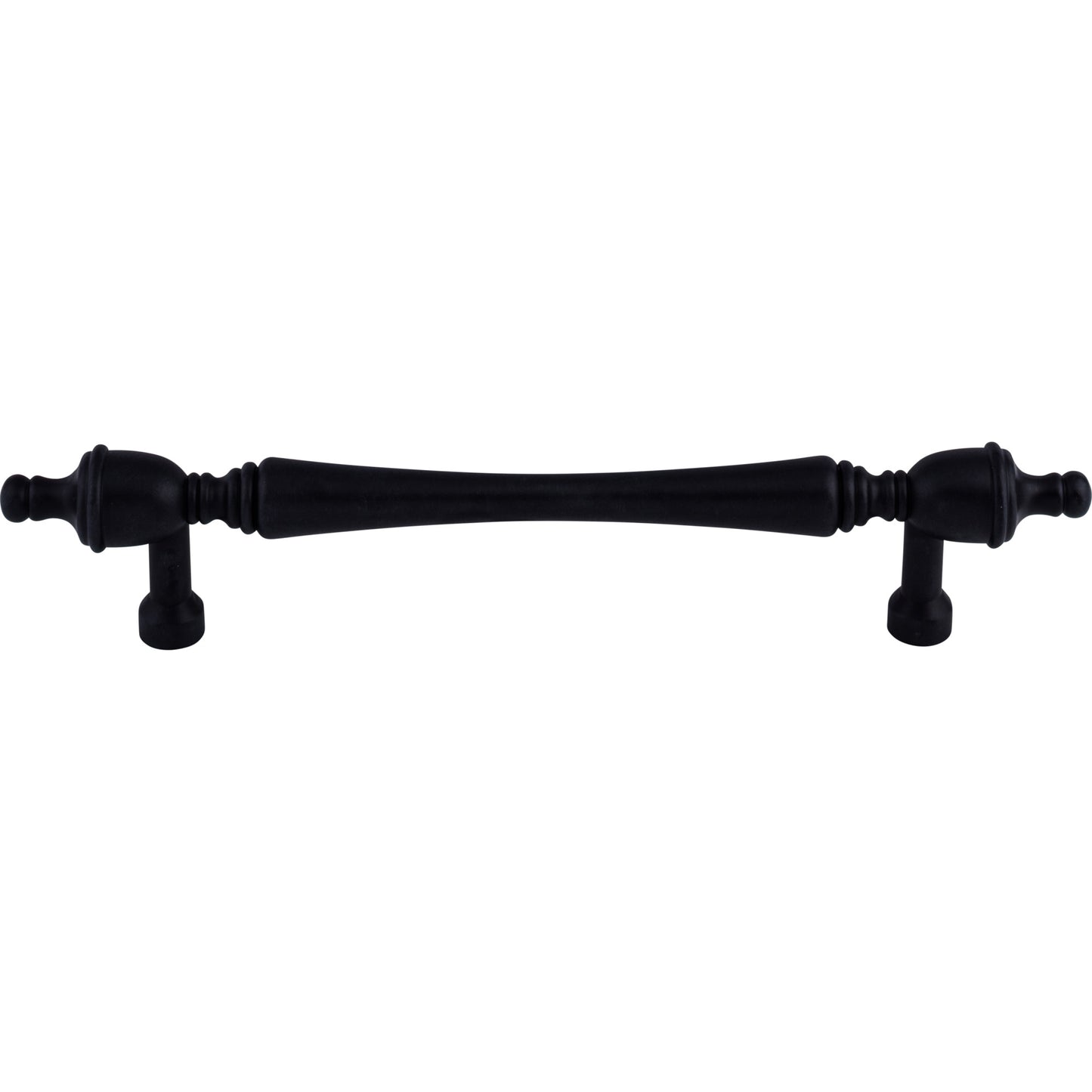 Top Knobs M825-7 Somerset Finial Pull 7 Inch (c-c) Patina Black