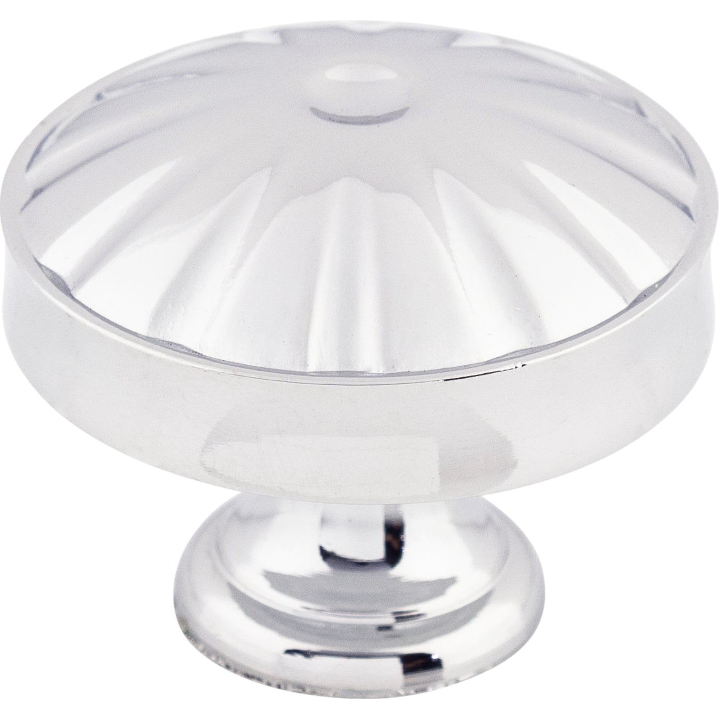 Top Knobs M1610 Hudson Knob 1 1/4 Inch Polished Chrome