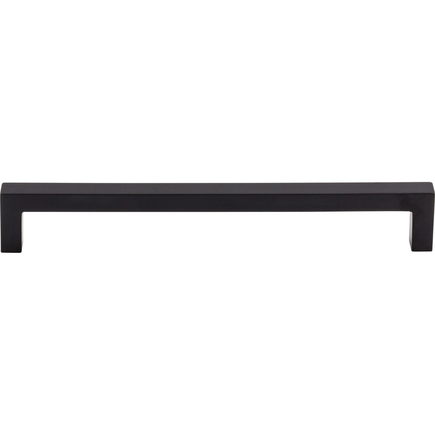 Top Knobs M2137 Square Bar Pull 7 9/16 Inch (c-c) Flat Black