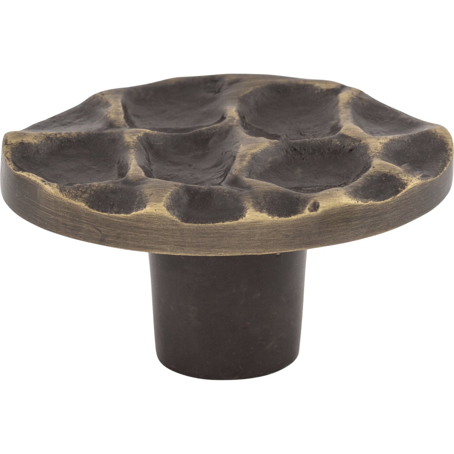Top Knobs TK298 Cobblestone Oval Knob 2 Inch