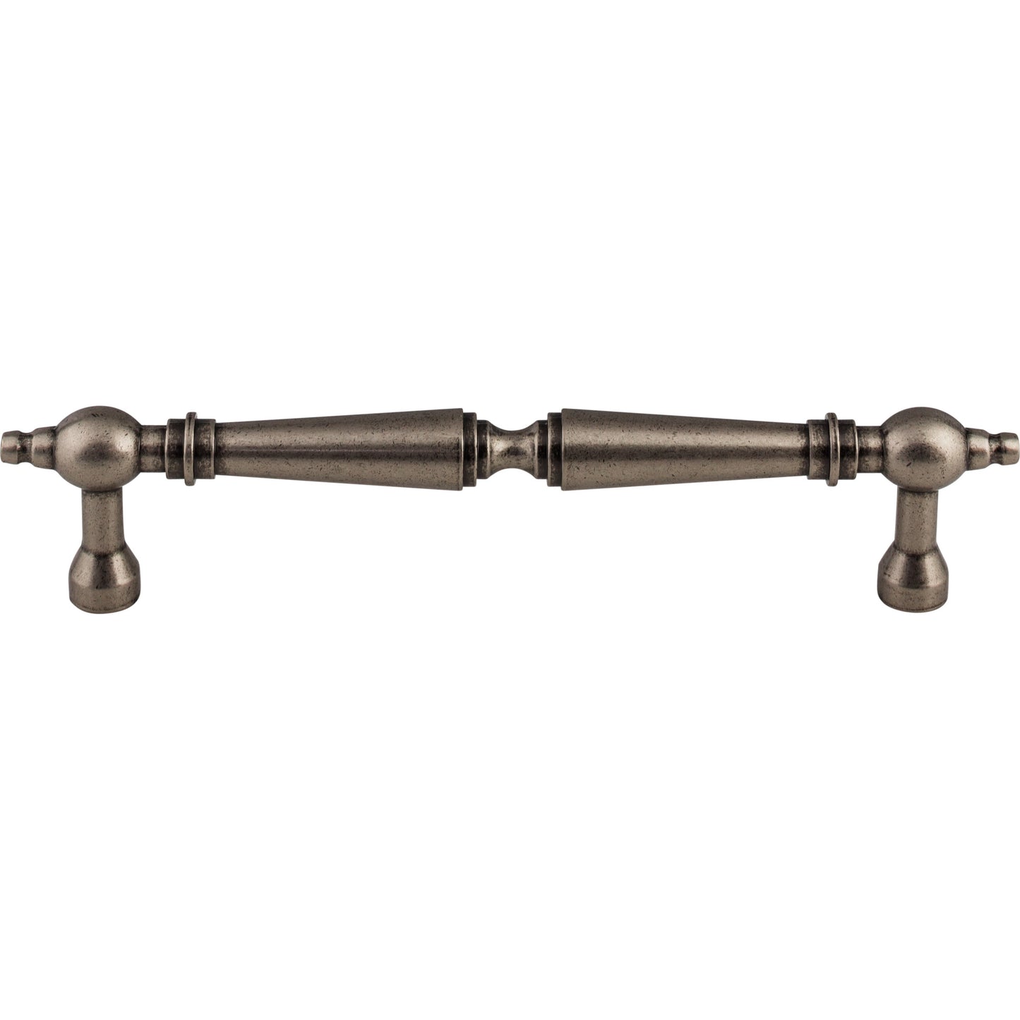 Top Knobs M734-7 Asbury Pull 7 Inch (c-c) Pewter Antique