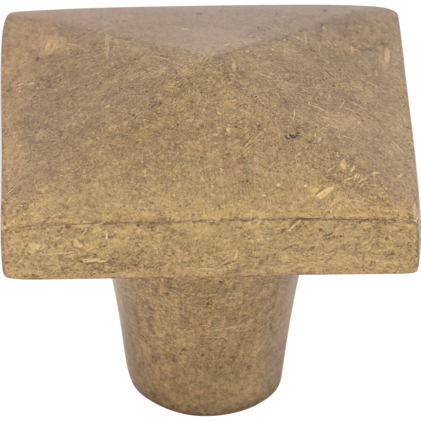 Top Knobs M1521 Aspen Square Knob 1 1/2 Inch Light Bronze