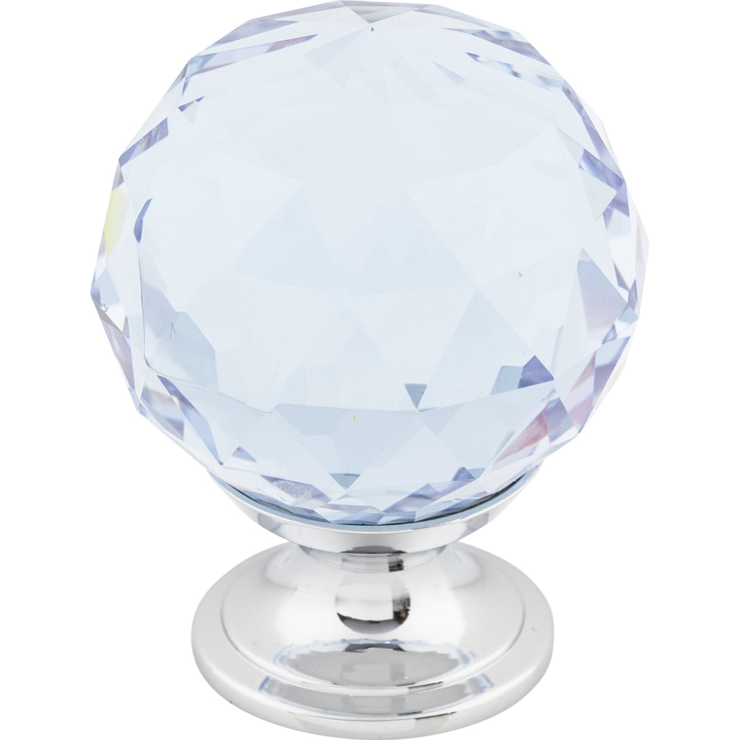 Top Knobs TK114 Light Blue Crystal Knob 1 3/8 Inch
