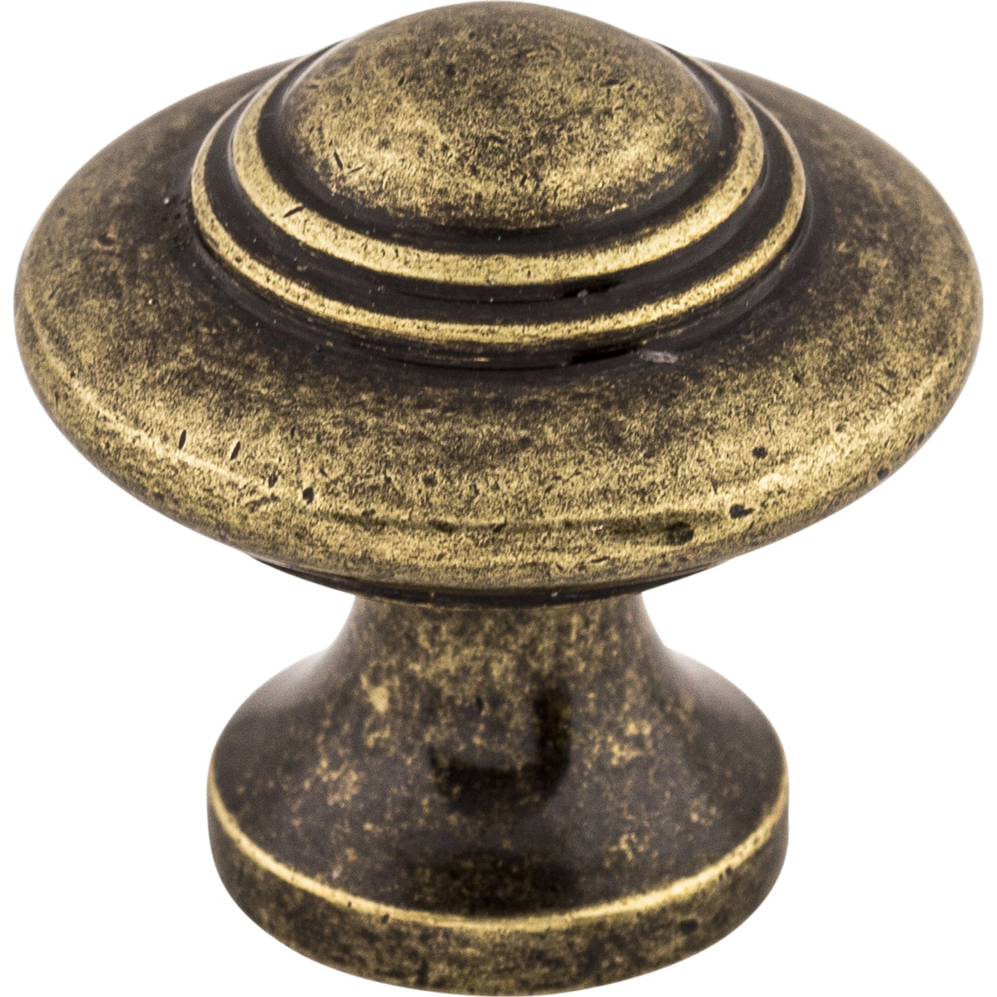 Top Knobs M16 Ascot Knob 1 1/4 Inch German Bronze