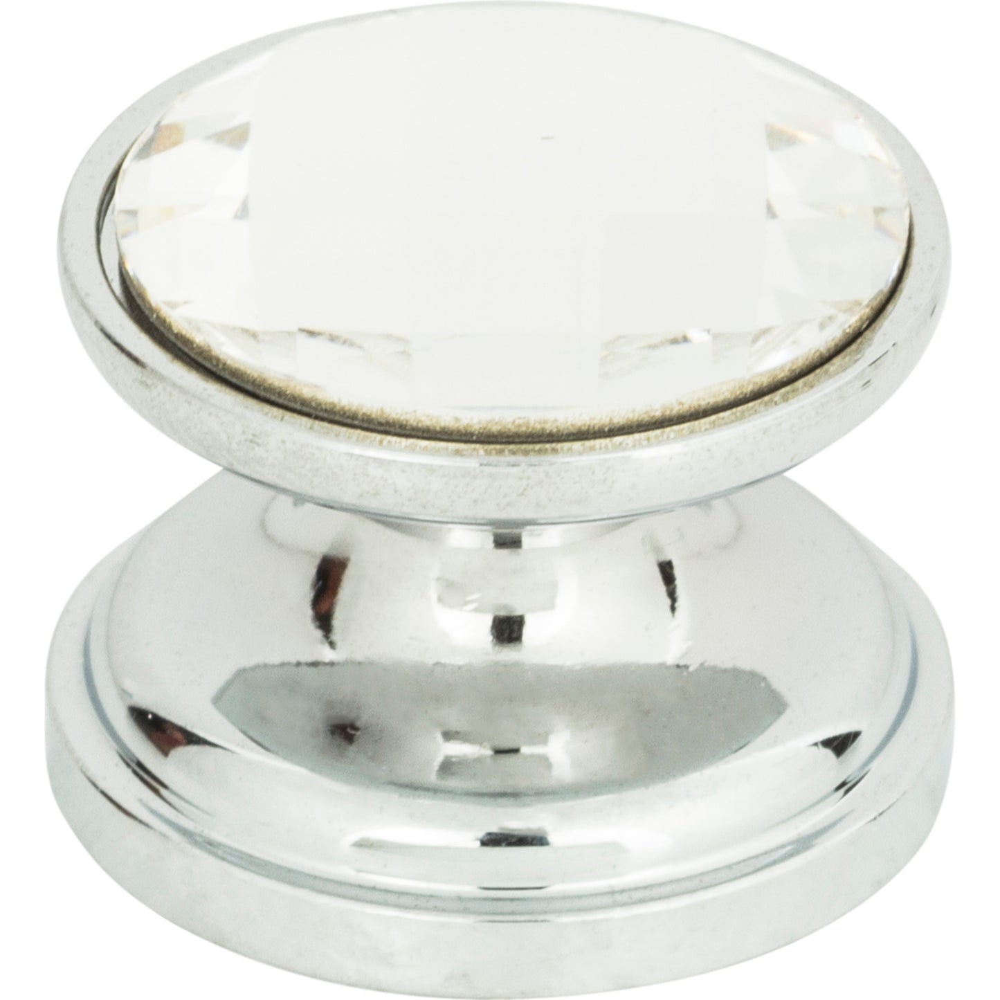 Atlas 3197 Crystal Large Round Knob 7/8 Inch