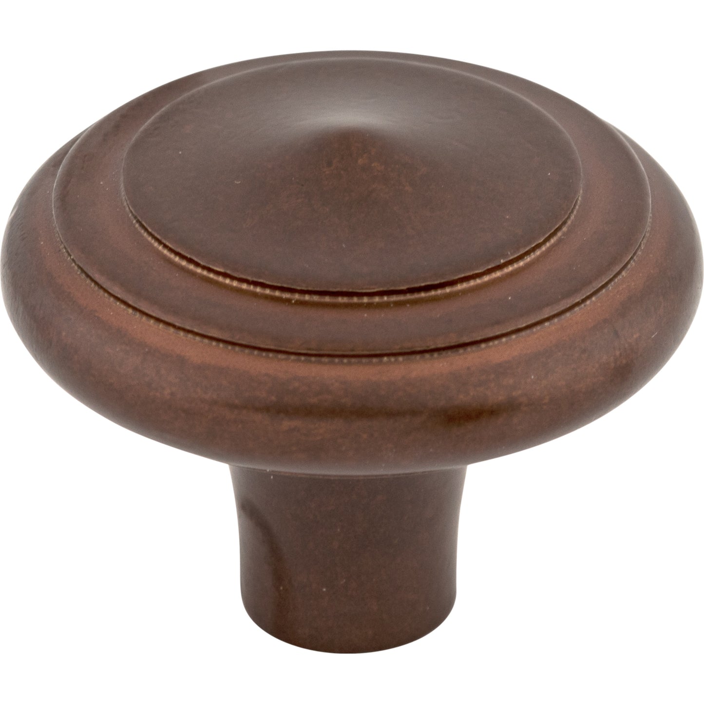 Top Knobs M1498 Aspen Peak Knob 2 Inch Mahogany Bronze