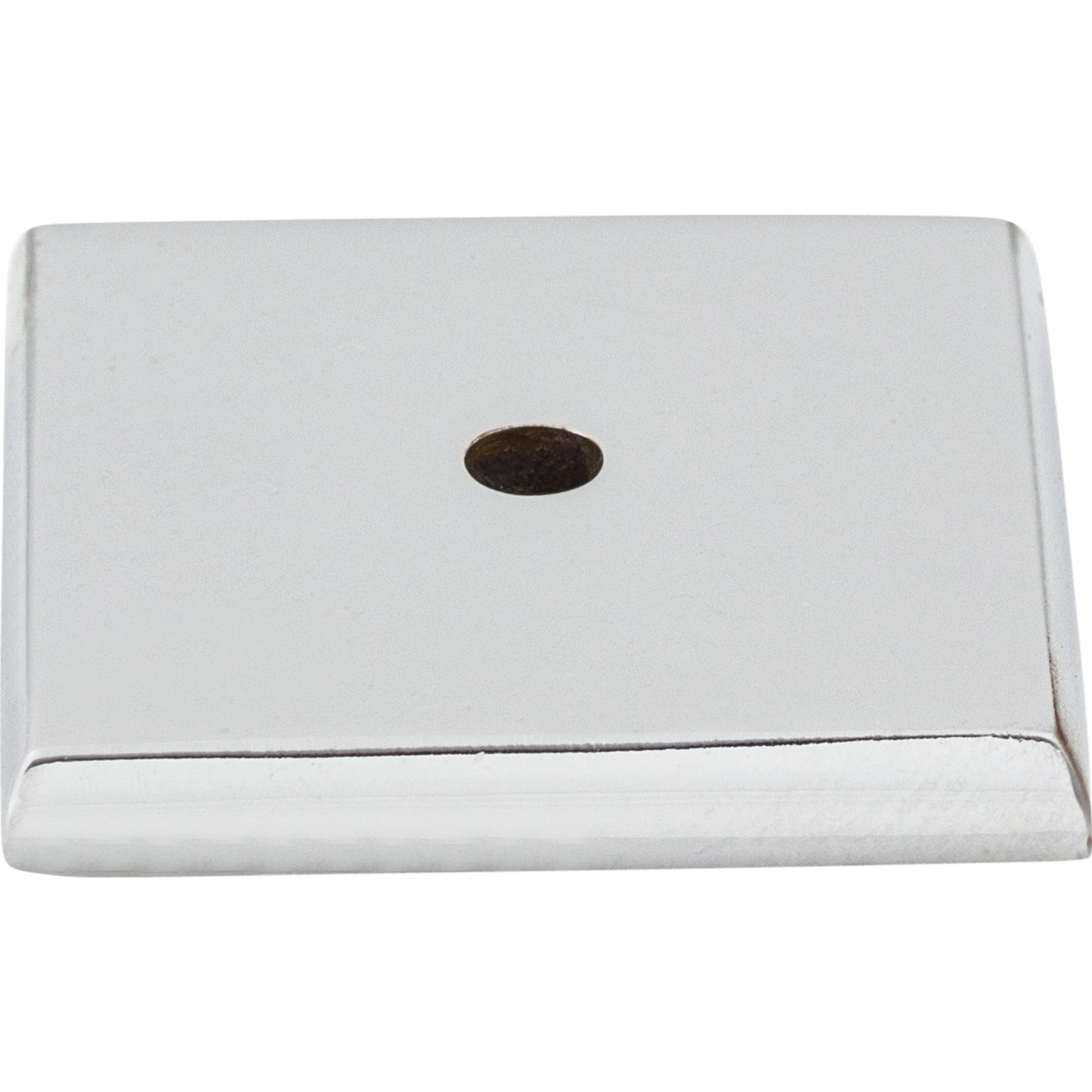 Top Knobs M2021 Aspen II Square Backplate 1 1/4 Inch Polished Chrome