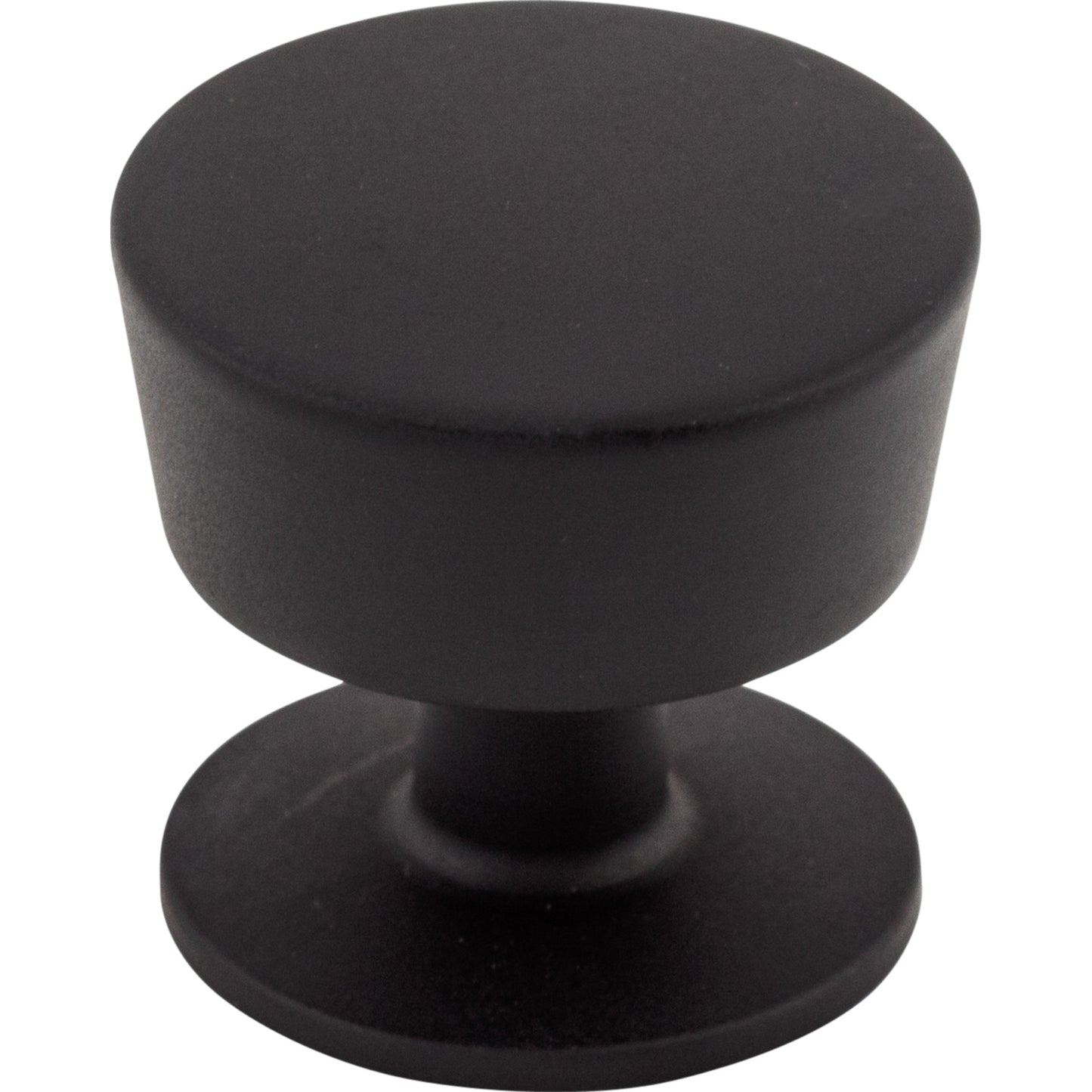 Top Knobs M1123 Essex Knob 1 3/16 Inch Flat Black