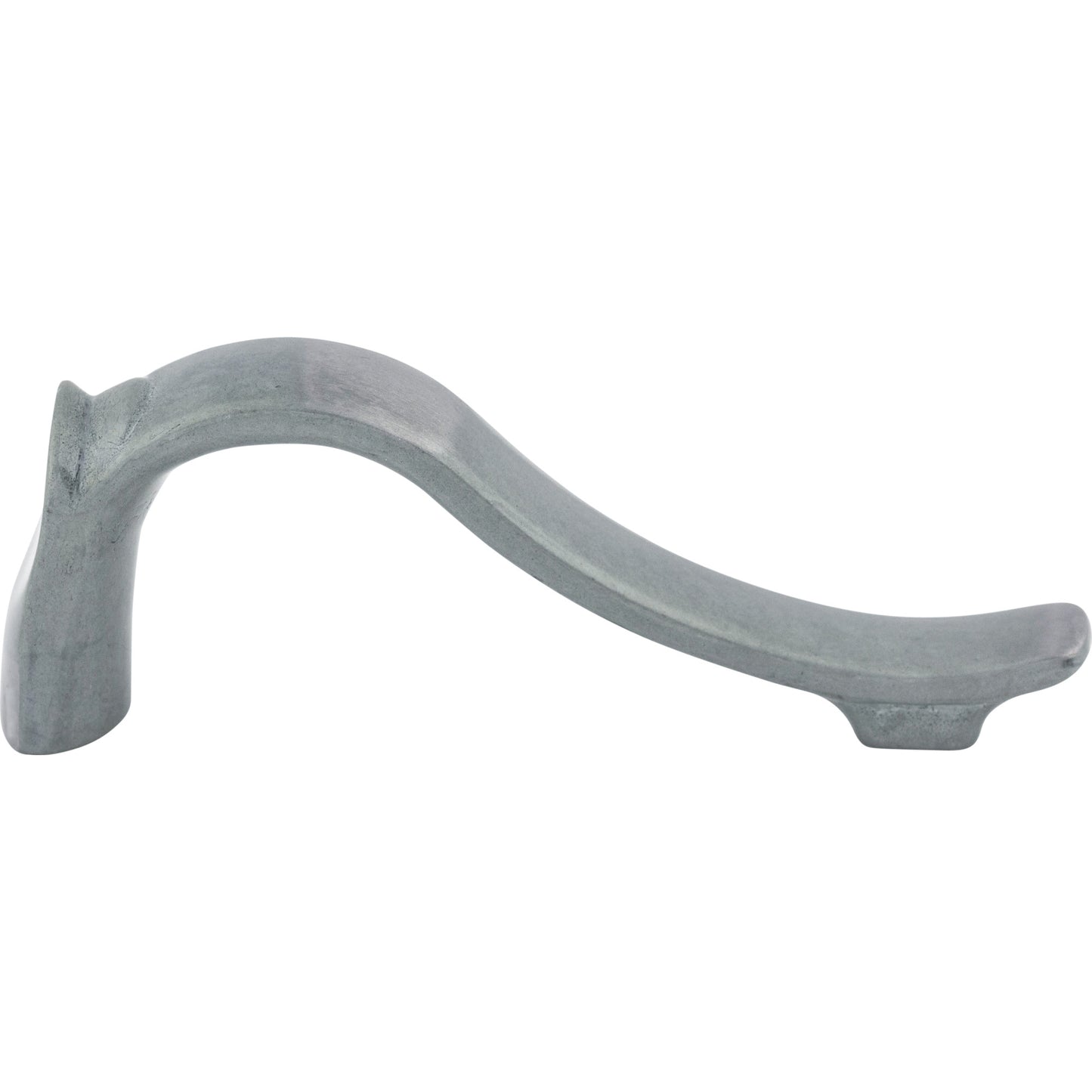 Top Knobs M187 Dover Latch Pull 2 1/2 Inch (c-c) Pewter Light