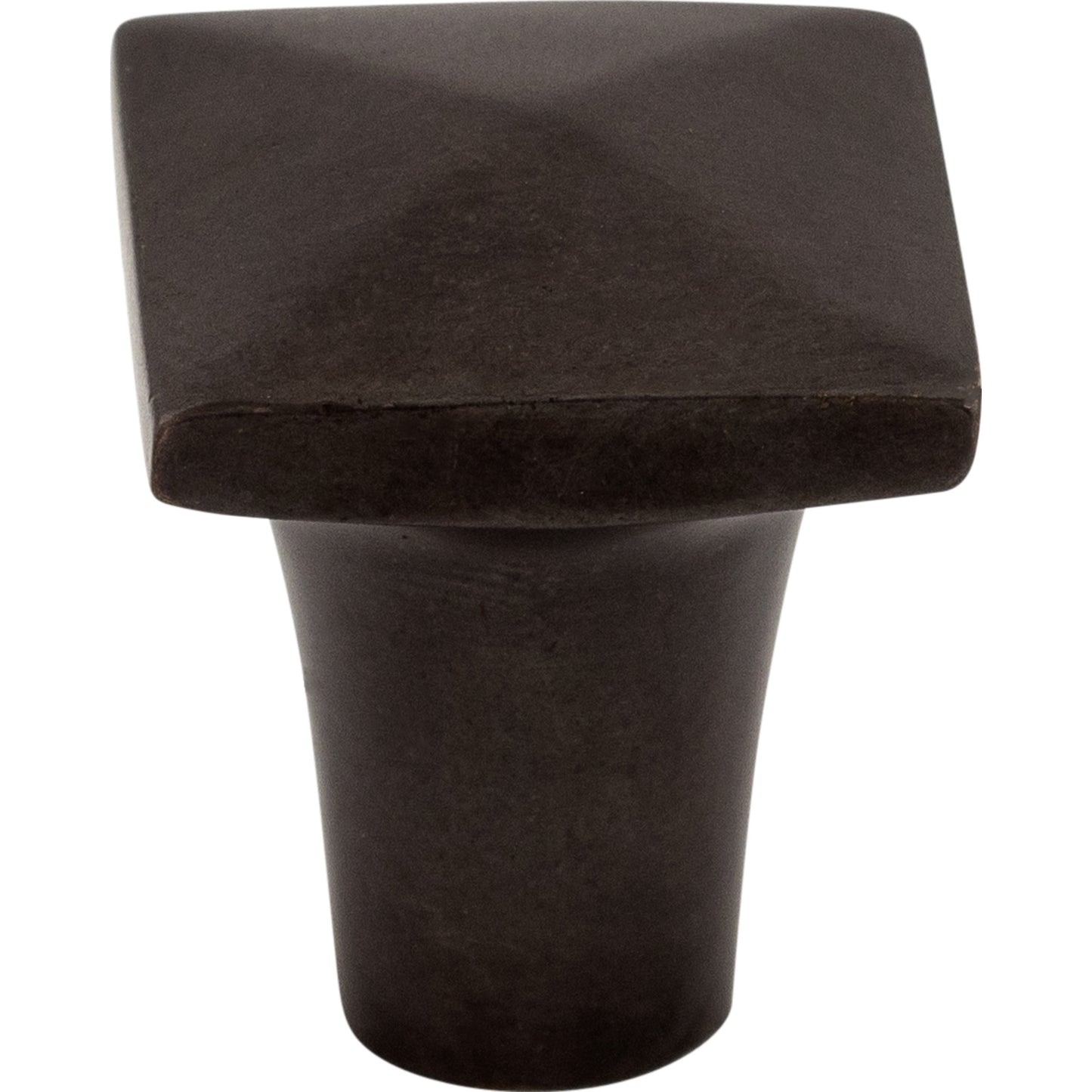 Top Knobs M1512 Aspen Square Knob 7/8 Inch Medium Bronze
