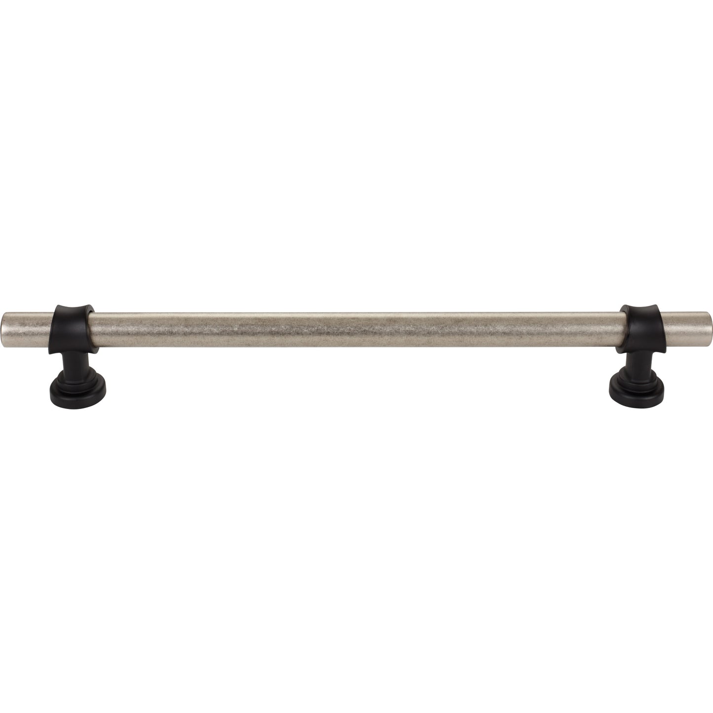 Top Knobs M2779 Bit Appliance Pull 12 Inch (c-c) Pewter Antique and Flat Black
