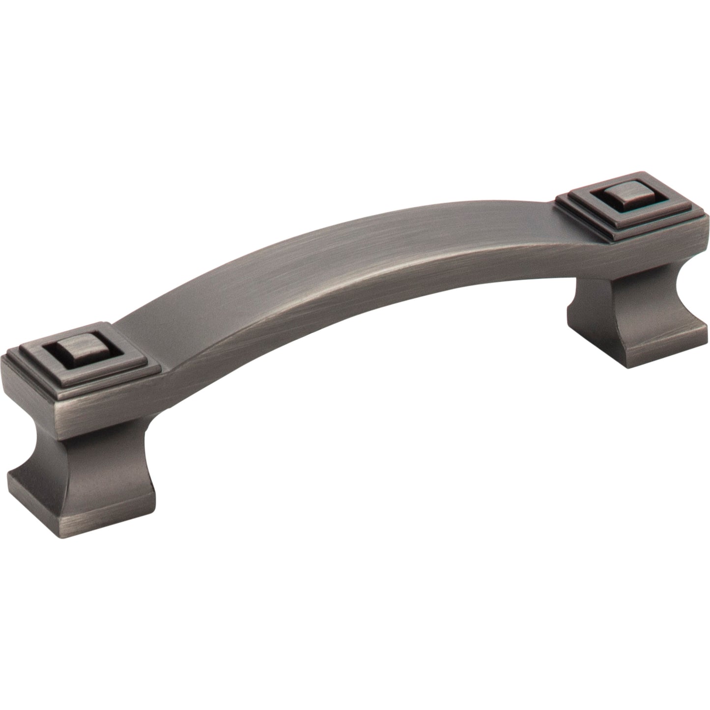 Jeffrey Alexander 585-96 Delmar 96 mm Center-to-Center Square Delmar Cabinet Pull