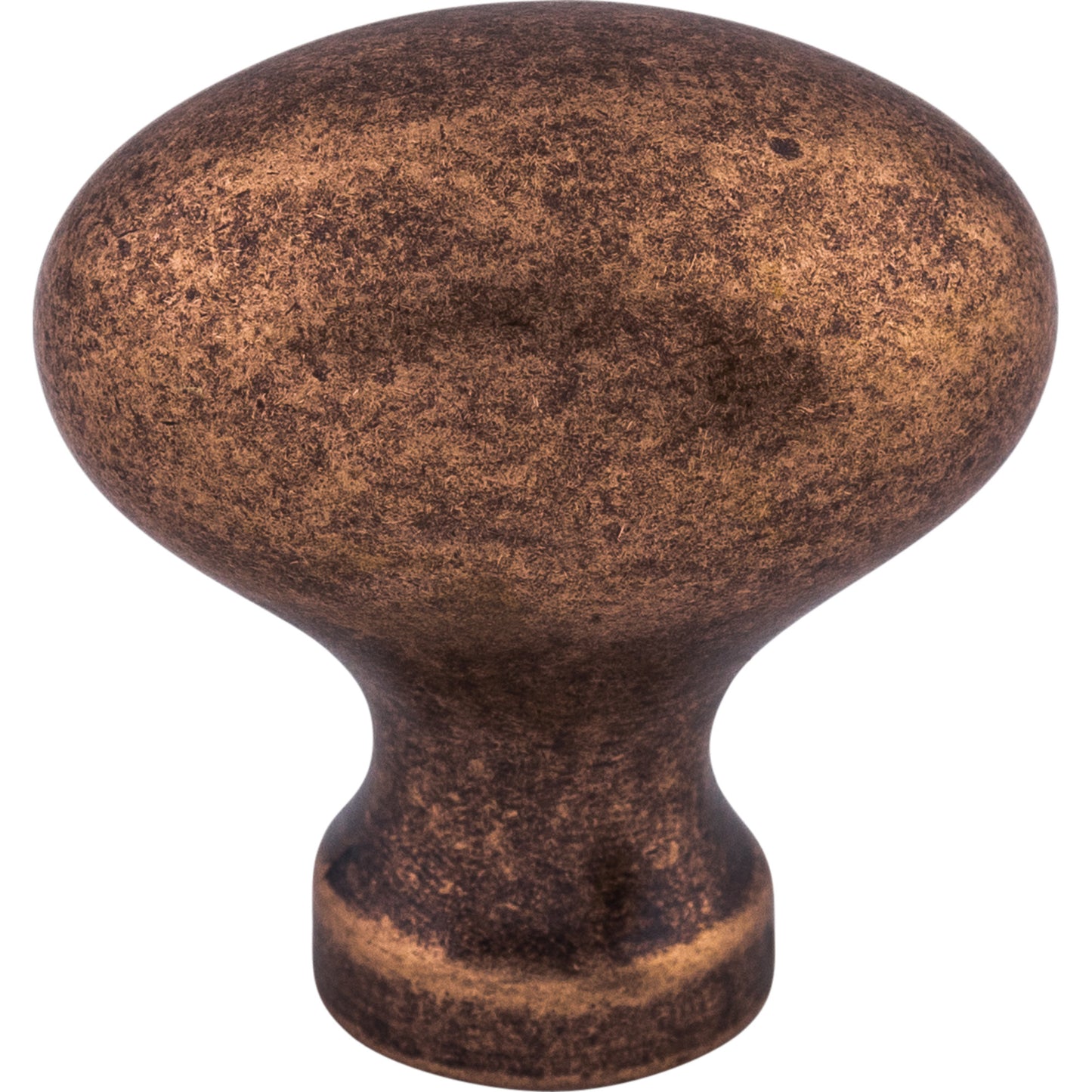 Top Knobs M986 Egg Knob 1 1/4 Inch Old English Copper