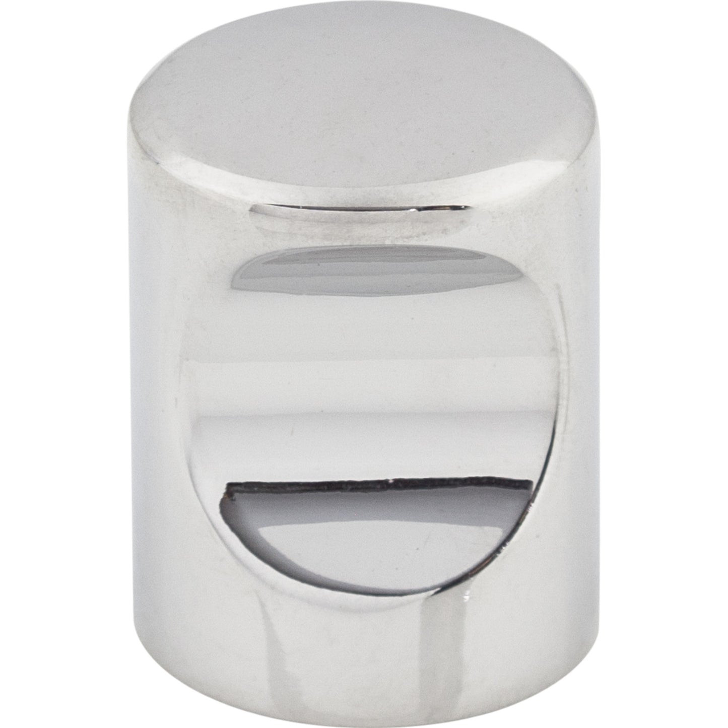 Top Knobs M580 Nouveau Indent Knob 3/4 Inch Polished Chrome