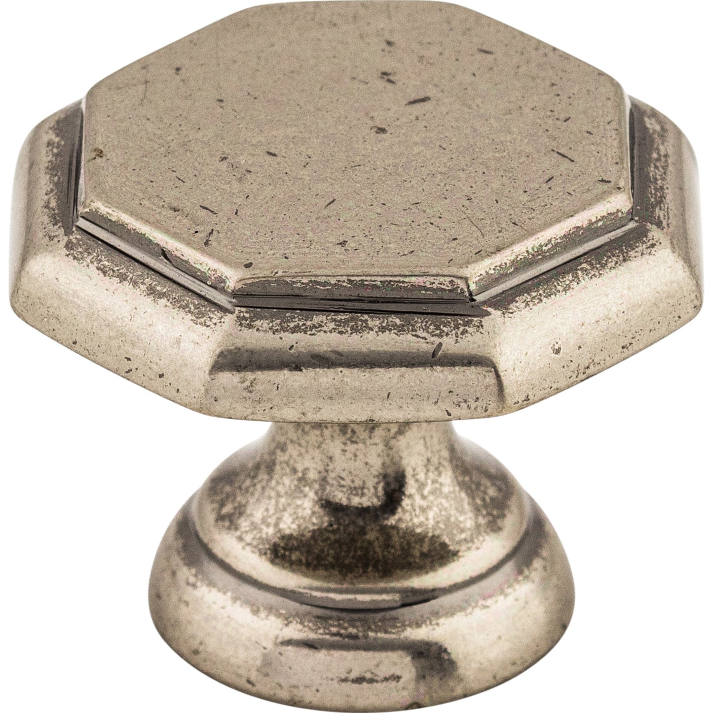 Top Knobs M6 Devon Knob 1 1/4 Inch Pewter Antique