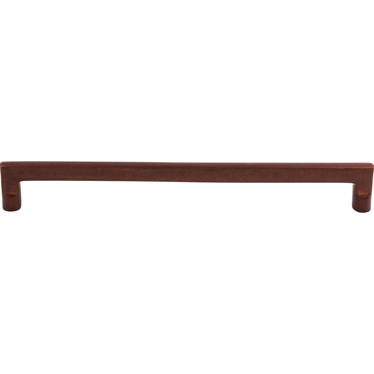 Top Knobs M1383 Aspen Flat Sided Pull 18 Inch (c-c) Mahogany Bronze