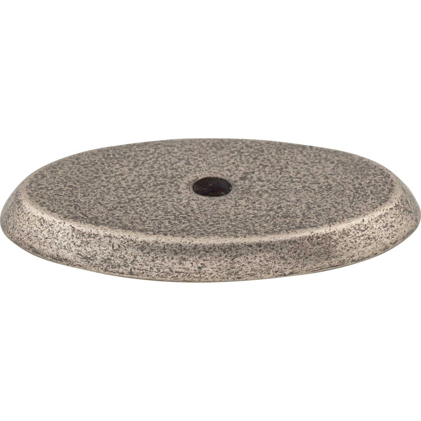 Top Knobs M1440 Aspen Oval Backplate 1 3/4 Inch Silicon Bronze Light